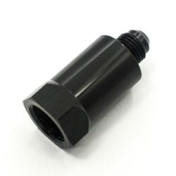 Roll Over Valve Female AN6 To AN6 Male (Black)