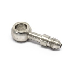 Banjo 12mm ID To AN3 (Long) Stainless Steel
