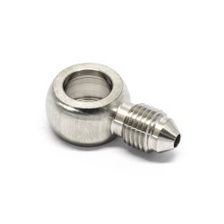 Banjo 12mm ID To AN4 Stainless Steel