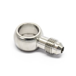 Banjo 14mm ID To AN3 Stainless Steel