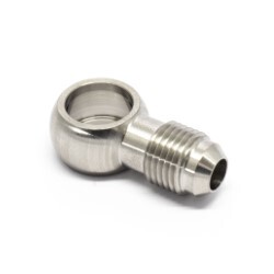 Banjo 18mm ID To AN6 Stainless Steel