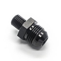 Metric M12X1.5mm To Male AN8 (Black)