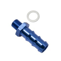 Metric M14X1.5mm To Male 5/8 Barb Suits Bosch 200 Fuel Pump