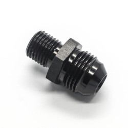 Metric M14X1.5mm To Male AN8 (Black)