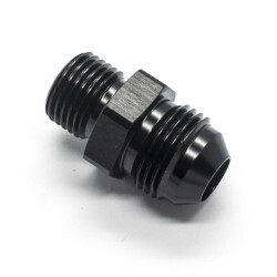 Metric M16X1.5mm To Male AN8 (Black)