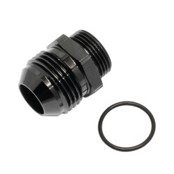 Metric M22X1.5mm (O-Ring) To Male AN10 (Black)