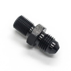 Metric M10X1.0mm to Male AN3 (Black)