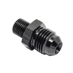 Metric M10X1.0mm to Male AN6 (Black)