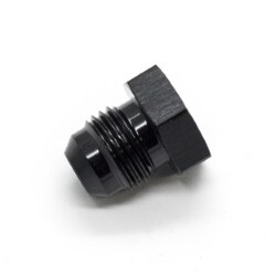 Male Flare Plug AN4 (Black)