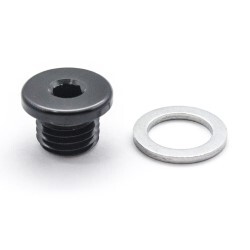 Metric Plug M12x1.25mm (Black)