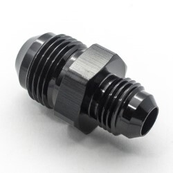 Male Flare Union AN6 To AN8 (Black)