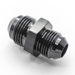 Male Flare Union AN8 To AN10 (Black)