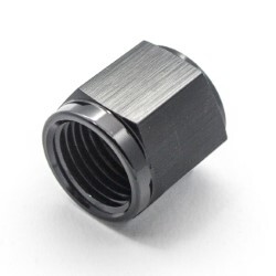 Hardline Nut 5/16 Tube To AN6 (Black)