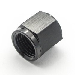 Hardline Nut 3/8 Tube To AN6 (Black)