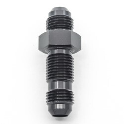 Straight Bulkhead AN6 (Black)
