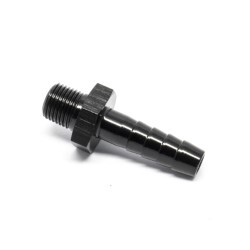 Male 1/8 NPT To 5/16 Barb (Black)