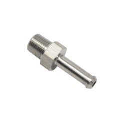 Male 1/8 NPT To 1/4 ( 6mm ) Male Barb Stainless Steel