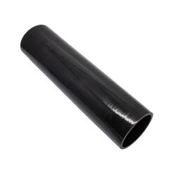 Silicone Hose Joiner Straight 57mm (2.25”) ID 30CM Long (Black)