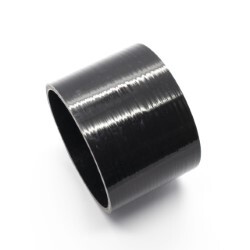 Silicone Hose Joiner Straight 83mm (3.25”) ID (Black)