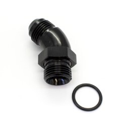 45 Degree ORB AN10 To AN10 (Black)