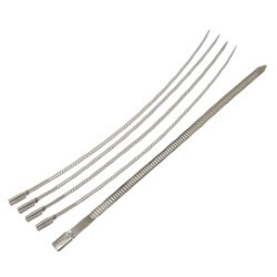 Zip Ties "7x500mm" Stainless Steel (Pack Of 5)