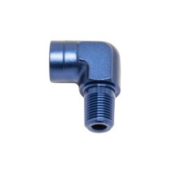 90° Degree Male 1/8 NPT To Female 1/8 NPT "Elbow For Gauge"