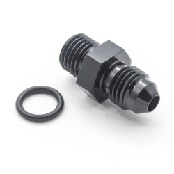 Straight Male AN4 To ORB AN4 (Black)