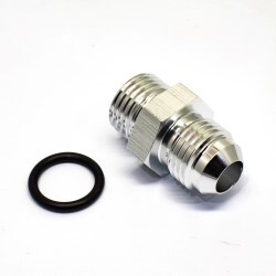 Straight Male AN6 To ORB AN6 (Silver)