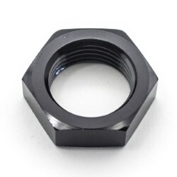 Bulkhead Nut AN8 (Black)