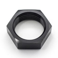 Bulkhead Nut AN10 (Black)
