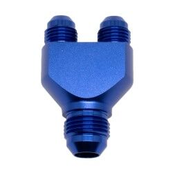 Y-Block Splitter Male AN8 In Male AN6 Out