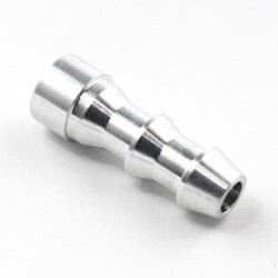 Male Weld on Barb 1/4 Aluminium
