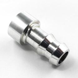 Male Weld on Barb 3/8 Aluminium