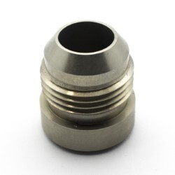 Male Weld on Flare AN12 Stainless steel