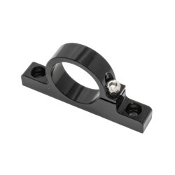 Billet Filter Bracket 30mm Dual Hole mount (Black)