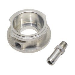 Weld On Aluminium Radiator Water Neck 32mm (Small Cap)