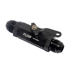 Shut Off Ball Valve AN8 (Black)