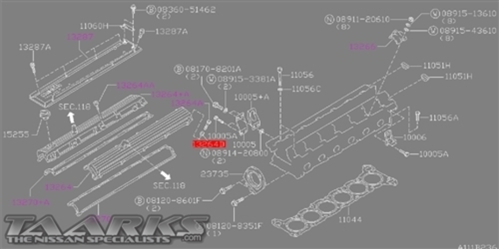 Genuine Nissan Rocker Cover Washer 