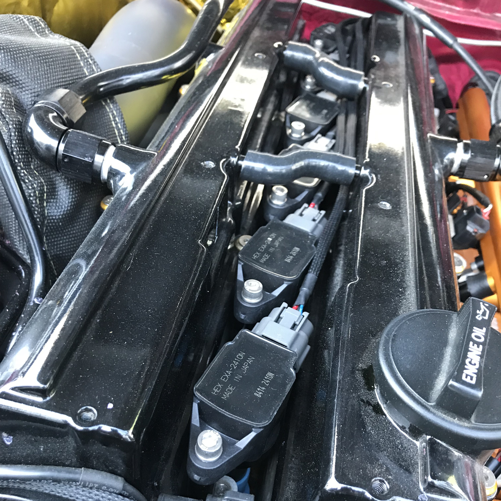 その他 TKC TAARKS Hitachi Ignition Coil Conversion Kit (Black) 1JZ-GTE