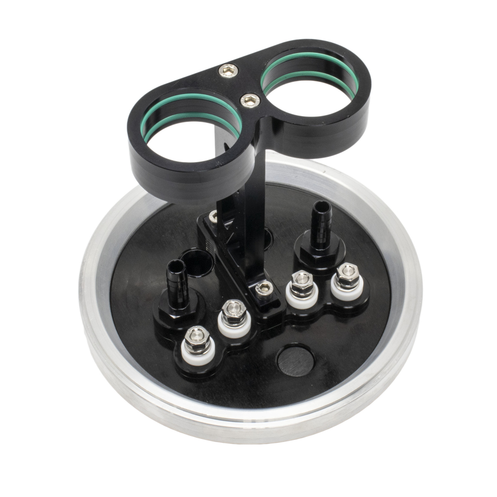 TAARKS Twin Fuel Pump Hanger "Weld in for custom aluminium or steel tank"