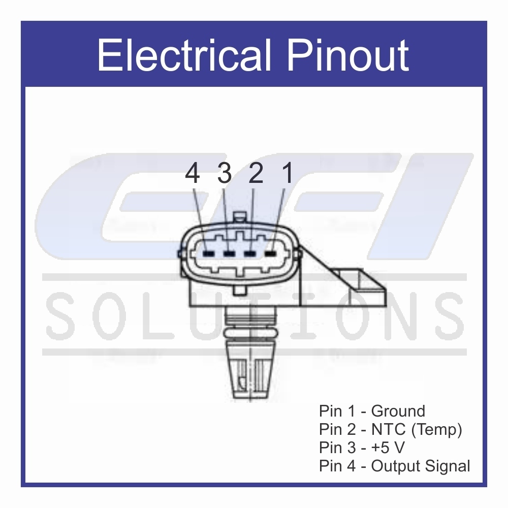 Genuine Bosch Pressure Temp MAP Sensor TMAP "4.0 BAR Sensor" 0 281