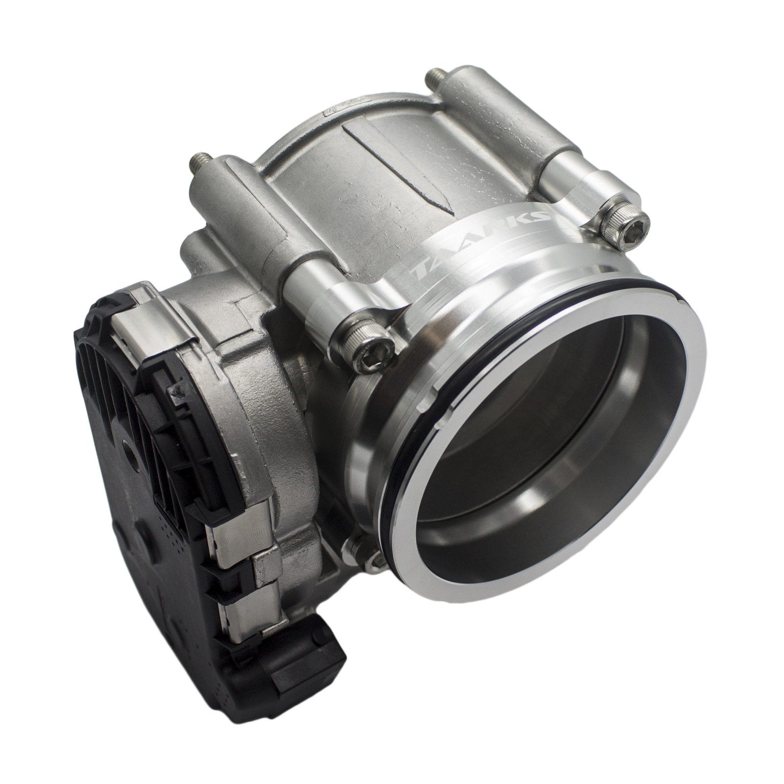 Black Throttle Body Clamp Adapter "Bosch 68mm to 3.0" TAARKS, Plazmaman