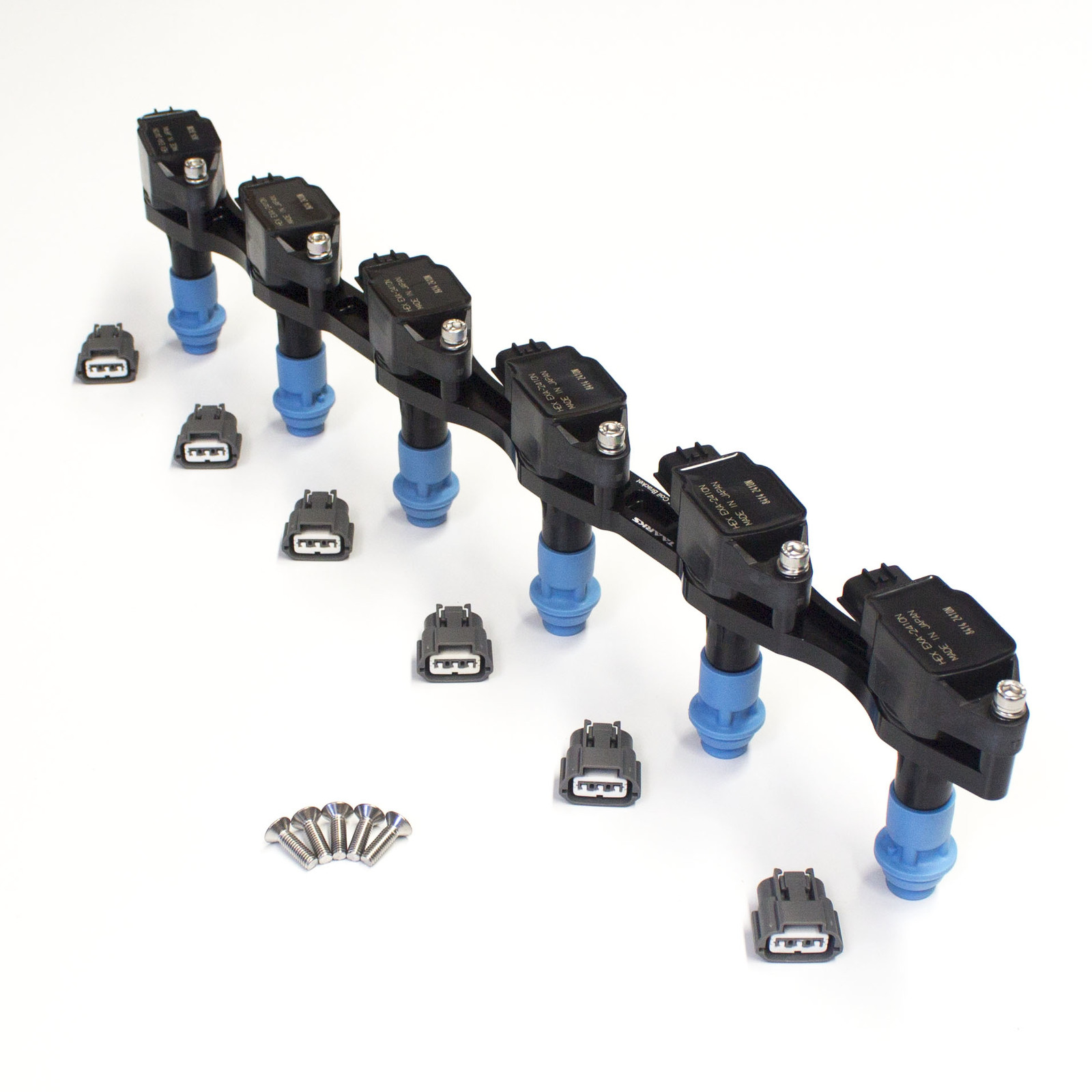 その他 TKC TAARKS Hitachi Ignition Coil Conversion Kit (Black) 1JZ-GTE