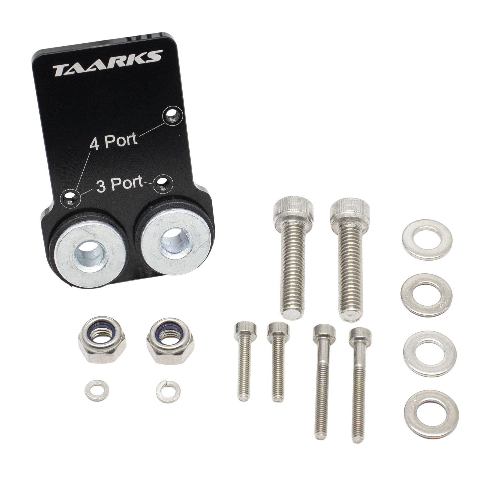 Elliott Engineering Billet MAC 3 Port Solenoid Valve Mounting Bracket – EE-MV-01, UK Made