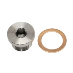 Oxygen Sensor o2 Plug Socket Head Stainless Steel M18x1.5mm Male Bung