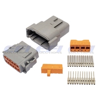 Deutsch DTM Style Connector Set "12 Pin" - Read Notes!