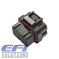 AMP Style 34 Pin Connector and Pins "Single Guide" - Fits Some Haltech, Motec, Emtron ECU's - Read Notes!