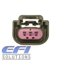 3 Pin Connector E85 Flex Sensor Black