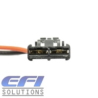 2 Pin Connector Terminated To Suit Common 38mm Style Fuel Pumps - Read Notes!