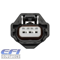 3 Pin Black Connector Fits Some Nissan / Hitachi Crank Sensors  - Read Notes!